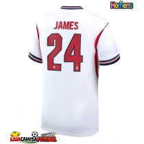 Camisa de Futebol Inglaterra Reece James #24 Equipamento Principal Mundo 2026 Manga Curta